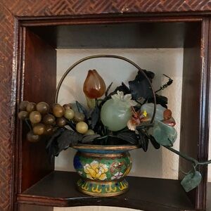 Vintage Vase and Plant Decor